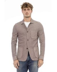 DISTRETTO12 - Beige Cotton Blazer - Lyst