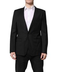 Dolce & Gabbana - Single Breasted Suit Coat Blazer - Lyst