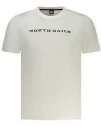 North Sails - White Cotton Men T - Lyst