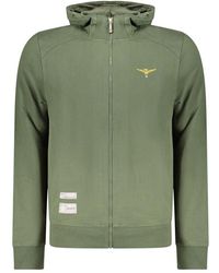 Accademia Militare - Blue Cotton Mens Hoodie - Lyst