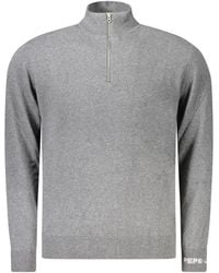 Pepe Jeans - Grigio Cotton Men Sweater - Lyst