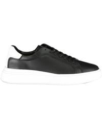 Calvin Klein - Sophisticated Sneakers With Contrast Accents - Lyst