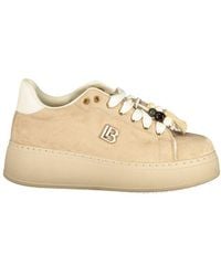 Laura Biagiotti - Beige Polyurethane 's Sneaker - Lyst