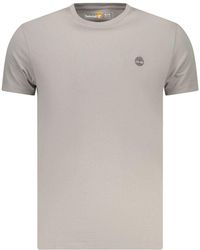 Timberland - Grigio Cotton Men T - Lyst