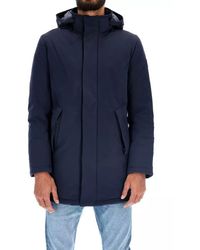 Refrigiwear - Blue Nylon Jacket - Lyst