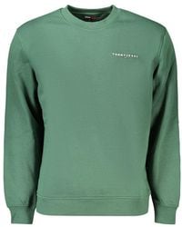Tommy Hilfiger - Verde Cotton Sweatshirt - Lyst