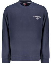 Tommy Hilfiger - Blue Cotton Men Sweatshirt - Lyst