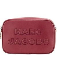 Marc Jacobs - Flash Pomegranate Smooth Leather Embossed Camera Crossbody Bag Purse - Lyst