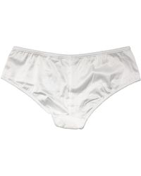Dolce & Gabbana - Silk Stretch Mid Waist Brief Panty Underwear Elastane Clothing - Lyst