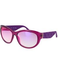 Guess - Purple Sunglasses - Lyst