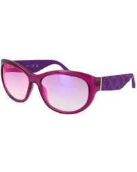 Guess - Purple Sunglasses - Lyst