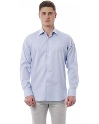 Bagutta - Light Blue Cotton Shirt - Lyst
