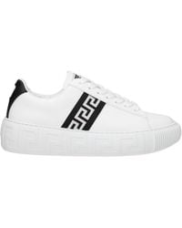 Versace - Eros Sneakers Platform Sole - Lyst