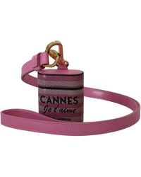 Dolce & Gabbana - Chic Leather Airpods Case - Lyst