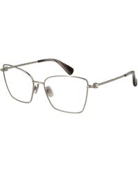 Max Mara - Metal Glasses (Frames) - Lyst