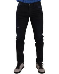 Dolce & Gabbana - Elegant Slim Fit Jeans - Lyst