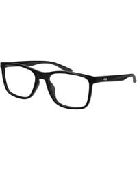 Fila - Black Plastic Glasses (frames) - Lyst