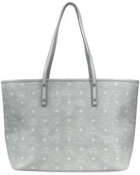 MCM - Aren Leather Shoulder Tote Bag - Lyst