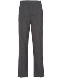 Prada - Wool Pants - Lyst