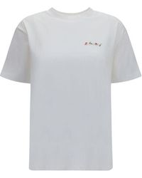 Off-White c/o Virgil Abloh - White Cotton T-shirt - L - Lyst