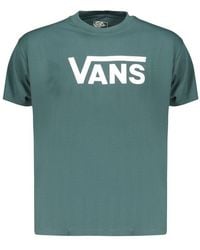 Vans - Verde Cotton Men T - Lyst