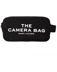 Marc Jacobs - The Camera Bag Black Canvas Crossbody Bag - Lyst