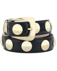 KHAITE - Benny Leather Belt - Lyst