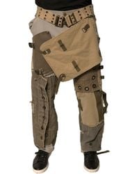 Dolce & Gabbana - Multipocket Cargo Pants Distressed Style - Lyst