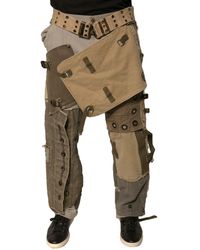 Dolce & Gabbana - Multicolor Reconstructed Flight Cargo Pants - Lyst