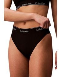 Calvin Klein - Recycled Polyester Swim Briefs - Lyst