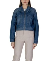 Replay - Cotton Jackets & Coat - Lyst