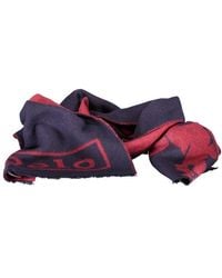 Ralph Lauren - Blue Wool Men Scarf - Lyst