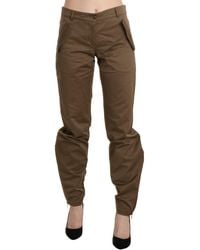 Ermanno Scervino - Chic Mid Waist Straight Trouser - Lyst