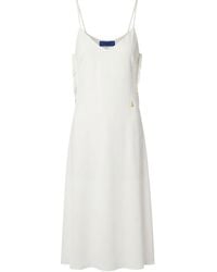 Trussardi - White Polyester Dress - Lyst