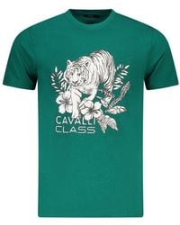 Roberto Cavalli - Cotton T-Shirt - Lyst