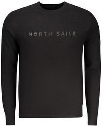 North Sails - Black Viscosa Men Sweater - Lyst