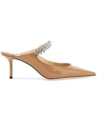 Jimmy Choo - Patent Leater Bing 65 Mules - Lyst