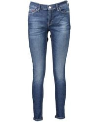 Tommy Hilfiger - Blue Cotton Jeans & Pant - Lyst