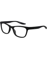 Nike - Black Stainless Steel Glasses (frames) - Lyst