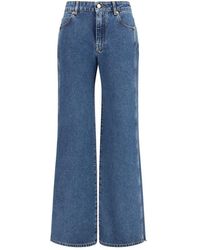 Balmain - Blue Cotton Jeans Denim - Lyst