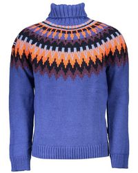 Napapijri - Chic High Neck Contrast Sweater - Lyst
