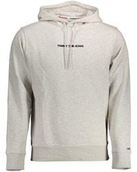 Tommy Hilfiger - Gray Cotton Men Sweater - Lyst