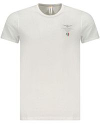 Accademia Militare - White Cotton Men's T - Lyst