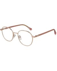 Polaroid - Rose Gold Metal Glasses (frames) - Lyst