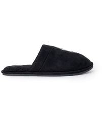 Ralph Lauren - Black Polyester Slippers - Lyst