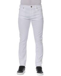 Trussardi - Elegant Cotton Blend Jeans - Lyst