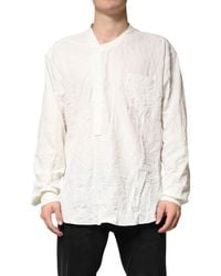 Dolce & Gabbana - Cotton Long Sleeves Shirt - Lyst