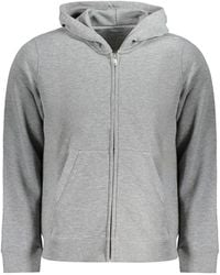 Calvin Klein - Gray Polyester Sweater - Lyst