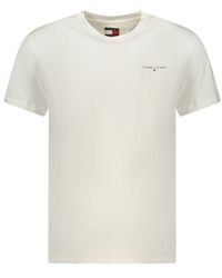 Tommy Hilfiger - White Cotton Men's T - Lyst