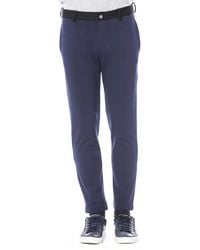 Verri - Blue Viscose Men Pant - Lyst